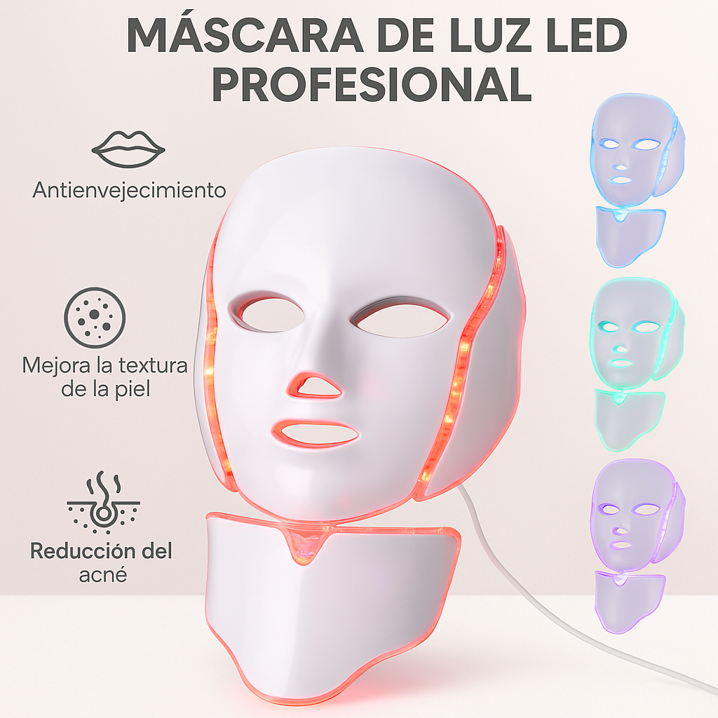 Mascara Facial LED