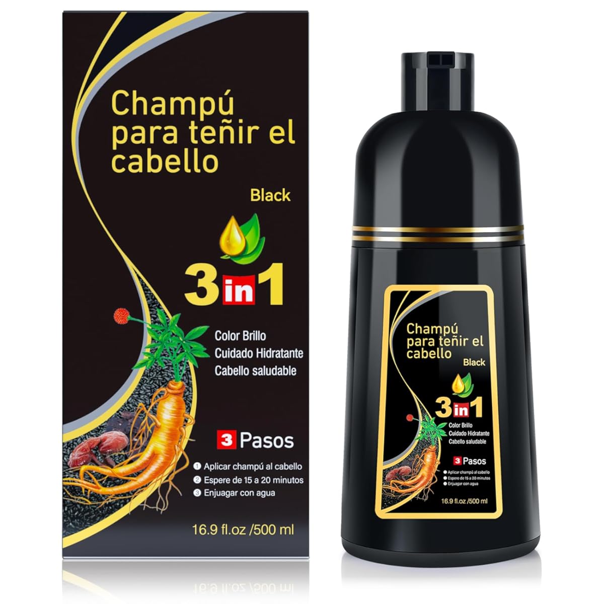 SHAMPOO PARA CANAS 3 EN 1