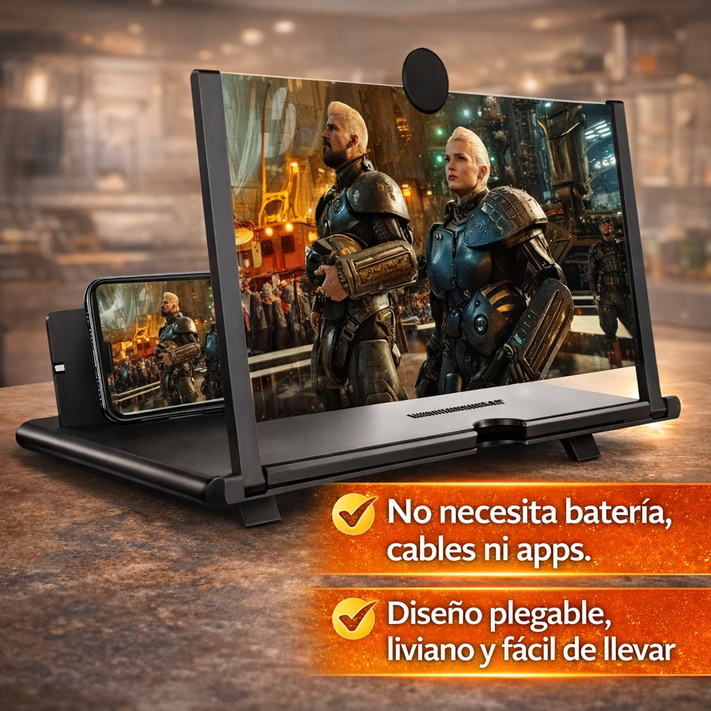 AMPLIFICADOR DE PANTALLA 3D - PREMIUM