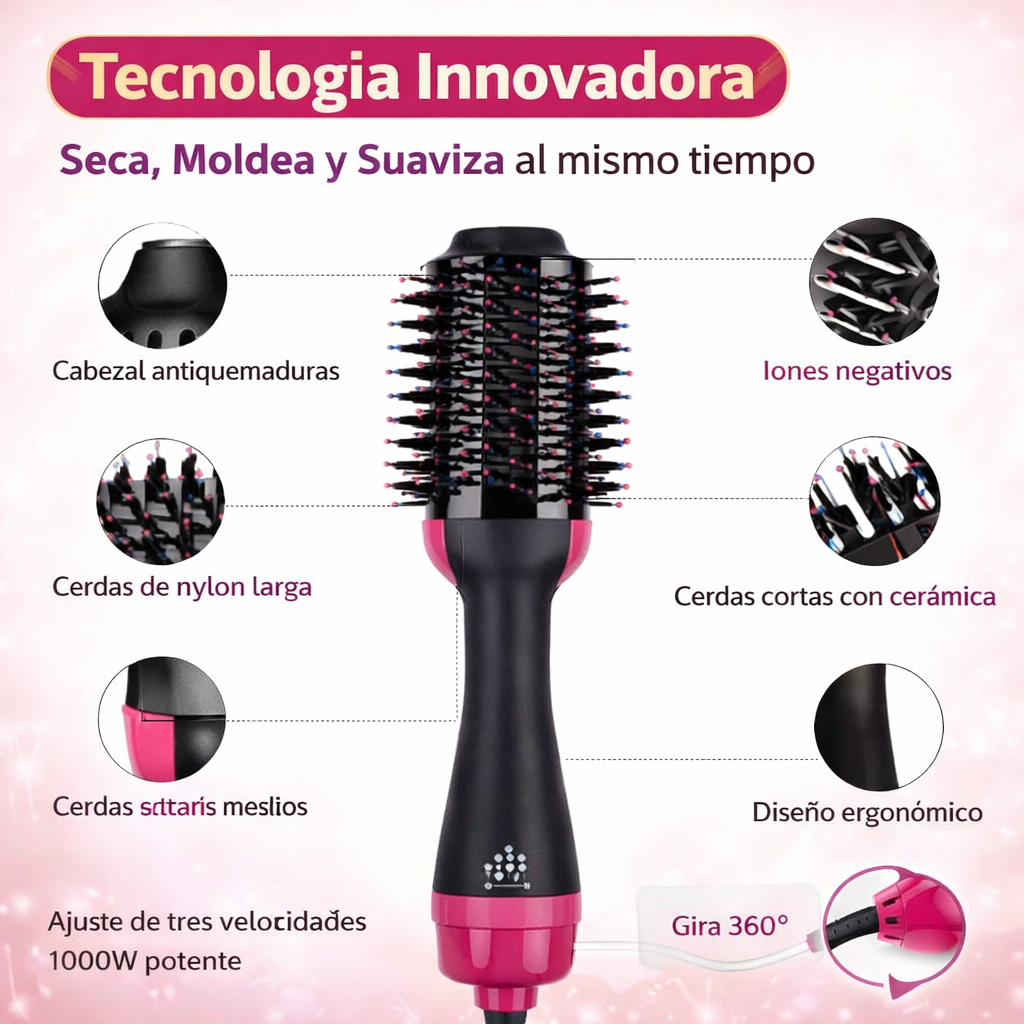 “Cepillo 3 en 1 Profesional”