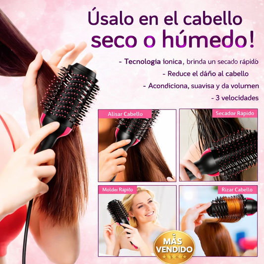 “Cepillo 3 en 1 Profesional”