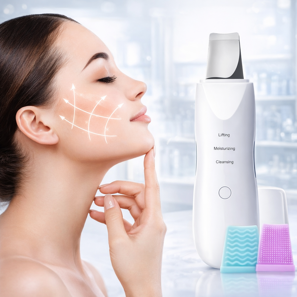 PALETA ULTRASONICA PARA ROSTRO - PREMIUM