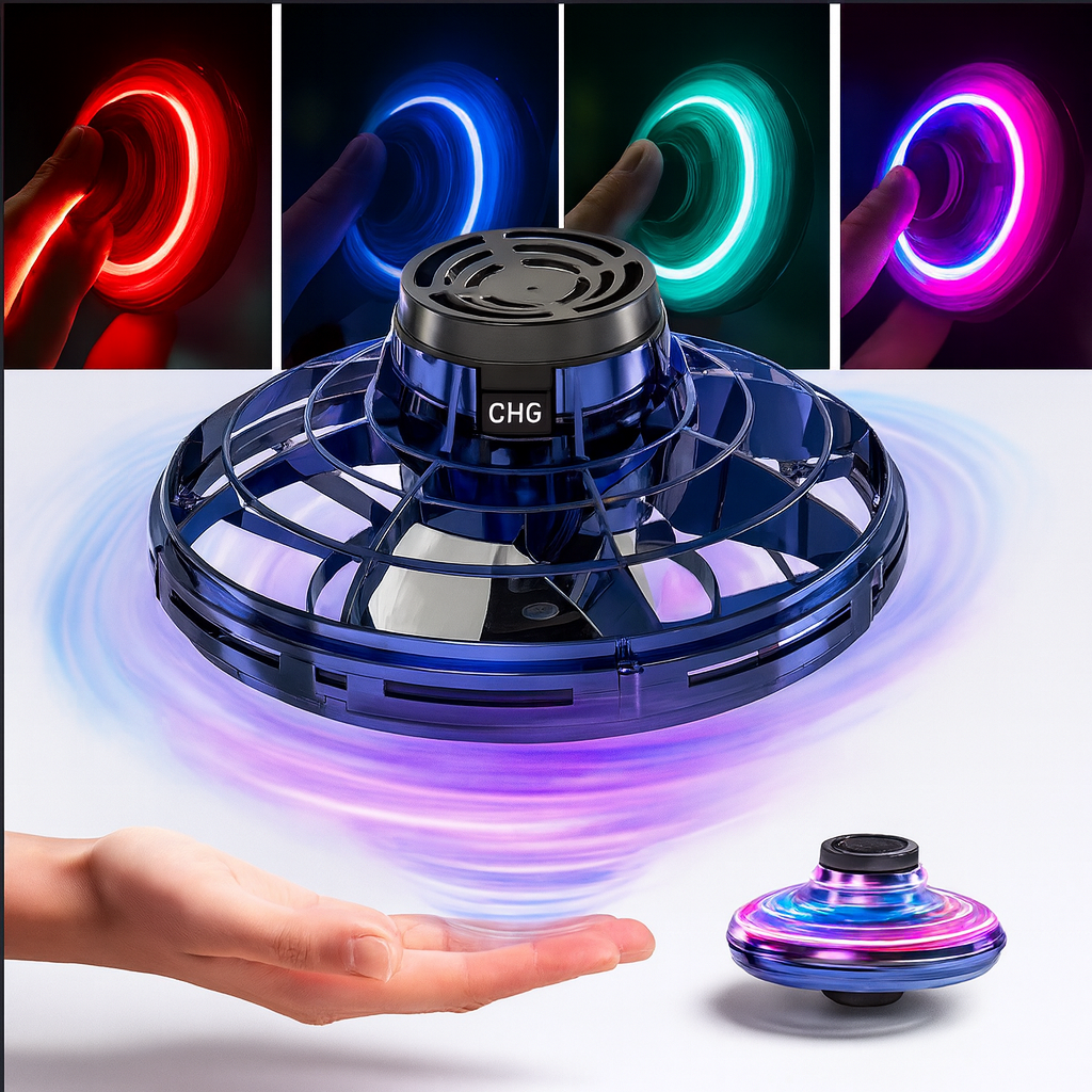 Spinner Cósmico Luminoso 🌌