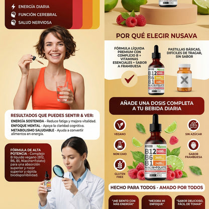 Vitaminas B12 En Gotas