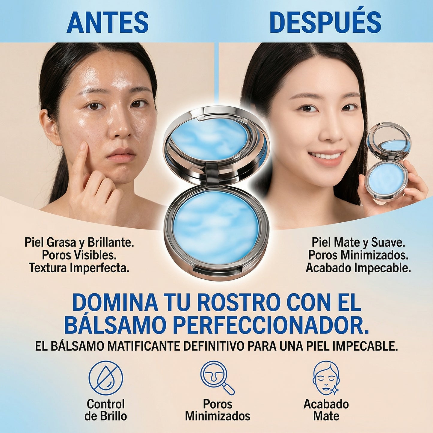 Bálsamo Facial para un Acabado Perfecto